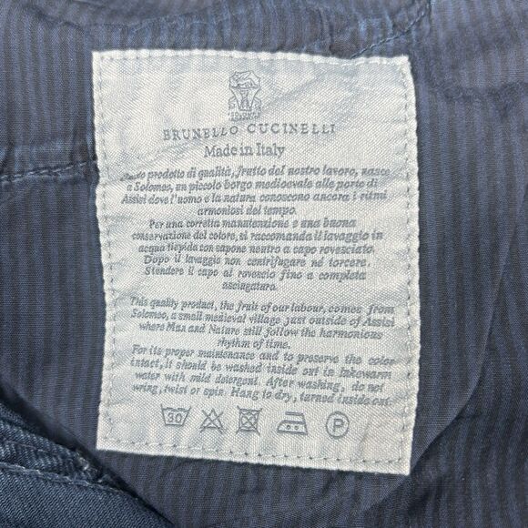 Brunello Cucinelli Jeans Women’s 28 US 4 Skinny Fit  Italy Stretch Denim Pants - Picture 12 of 14